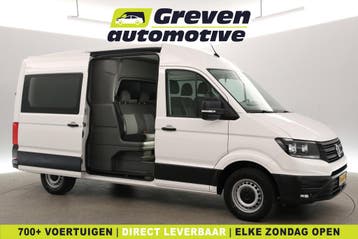 Volkswagen Crafter 2.0 TDI 140PK L3H3 | DC | 6 Zits | 3000kg, Euro 6, Volkswagen, Wit, Nieuw