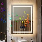 Slimme LED Badkamerspiegel – Bluetooth, Tijd, Temp en Dimbaa, Verzenden, Nieuw