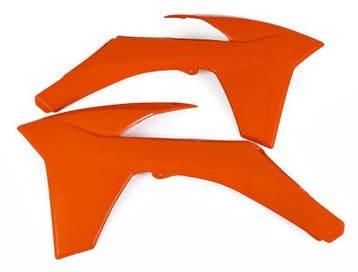 UFO Radiateurkappen KTM SX/SXF 2011-2012/EXC 2012-2013 oranj, Ophalen of Verzenden, Nieuw