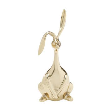 *WOONWINKEL* Goud Konijn Beeld 52 Cm, Verzenden, Nieuw