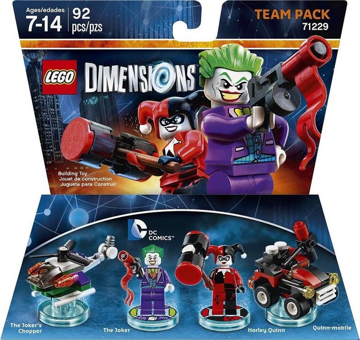 LEGO Dimensions 71229 Team Pack (The Joker + The Jokers Cho, Spelcomputers en Games, Spelcomputers | Overige Accessoires, Nieuw