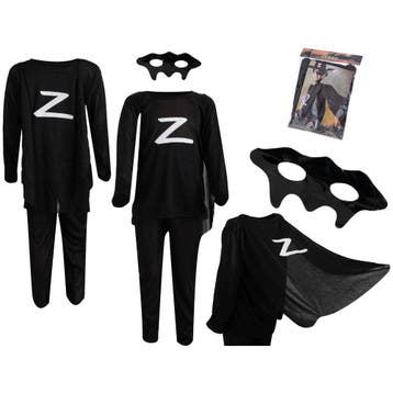 Zorro kostuum voor kinderen maat S 95 - 110cm -, Kinderen en Baby's, Carnavalskleding en Verkleedspullen, Ophalen of Verzenden
