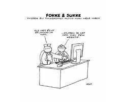Fokke & Sukke 1 - Fokke en Sukke aan het werk - Fokke &, Boeken, Ophalen of Verzenden, Nieuw