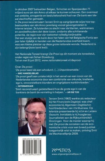 De prooi 9789044620665 Jeroen Smit, Verzenden, Zo goed als nieuw, Jeroen Smit