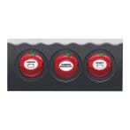 BEP Marine CC-810 Hoofdschakelaars Paneel met 3 Schakelaars, Ophalen of Verzenden, Nieuw