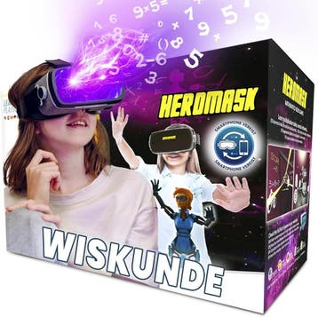 VR-bril Wiskunde | Educatief 5-12j | Retourdeal 34% Korting, Ophalen of Verzenden, Zo goed als nieuw, VR-bril, Telefoon
