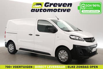 Opel Vivaro-e 75 kWh L2H1 | Snelladen | SOH 96% | 3 Zits |, Automaat, Wit, Elektrisch, Opel