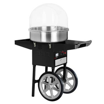 GGM Gastro | Suikerspinmachine - Ø52cm - 1,08kW - zwart - |, Verzenden, Nieuw in verpakking, RVS Meubilair