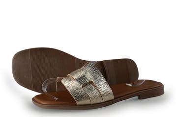 Matisse Slippers in maat 42 Goud, Slippers, Matisse, Overige kleuren, Verzenden