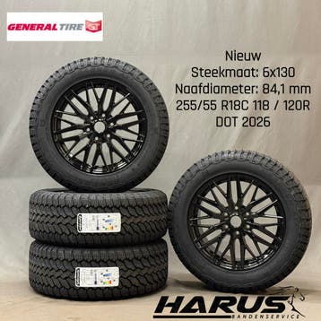 Mercedes Sprinter / Volkswagen Crafter 18 inch Velgen banden, Auto-onderdelen, Banden en Velgen, 18 inch, Bestelwagen, 255 mm