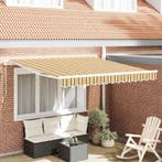 vidaXL Inklapbaar Zonnescherm Multikleur 350 x 250 cm, Tuin en Terras, Zonneschermen, Verzenden, Nieuw