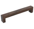 Greep Bench Recht Walnoot gelakt 160 mm, Verzenden, Nieuw