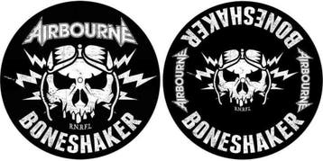 Airbourne Boneshaker Platenspeler Slipmat off. merchandise, Ophalen of Verzenden, Nieuw, Gebruiksvoorwerp