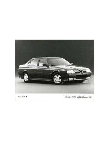 1990 ALFA ROMEO 164 QV PERSFOTO, Boeken, Nieuw, Alfa Romeo, Author