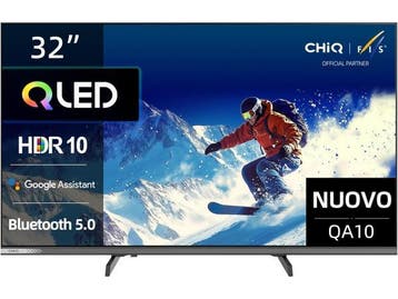 Veiling - CHiQ 32 inch QLED Smart TV - Full HD - Google TV -, Nieuw