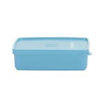 Tupperware Broodtrommel Vierkant Blauw, Huis en Inrichting, Keuken | Tupperware, Ophalen of Verzenden, Nieuw, Blauw