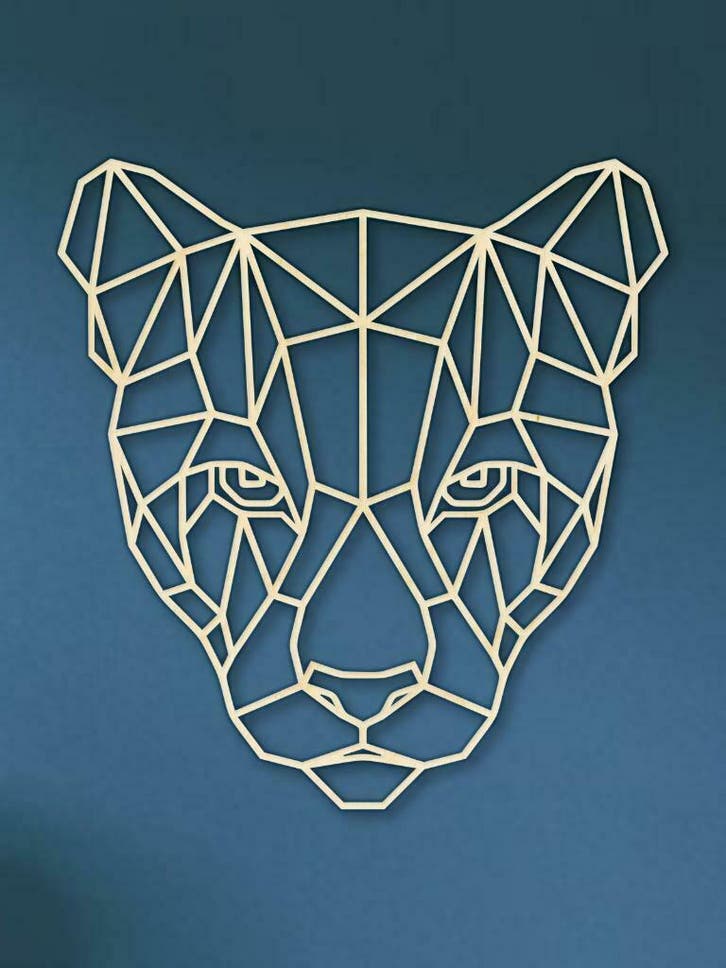 Geometrische Poema (dieren), Huis en Inrichting, Woonaccessoires | Overige, Nieuw, Ophalen of Verzenden