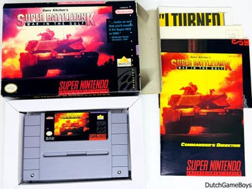 Super Nintendo / Snes - Super Battletank - War In The Gulf +, Verzenden, Gebruikt