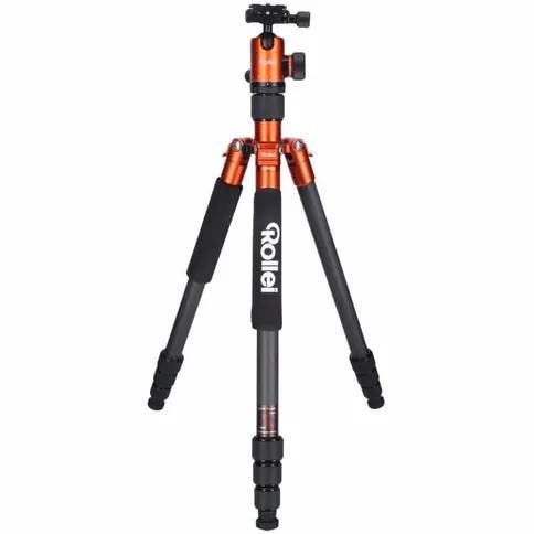 Rollei C5i Carbon Orange/Black, Audio, Tv en Foto, Fotografie | Statieven en Balhoofden, Nieuw, Ophalen of Verzenden