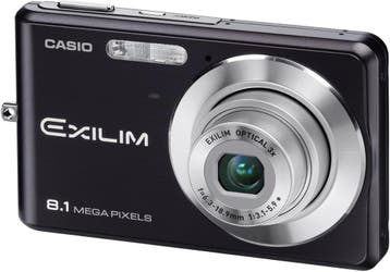 Casio Exilim EX-Z8 Digitale Compact Camera - Zwart (In doos), Verzenden, Zo goed als nieuw