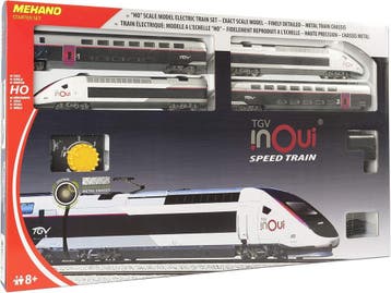 TGV Inoui Treinset Elektrisch | Tweedekansje | OP=OP, Hobby en Vrije tijd, Modeltreinen | H0, Overige merken, Treinset, Gelijkstroom