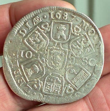 Nederland, Zeeland, Middelburg. Dubbele Daalder 1687 /