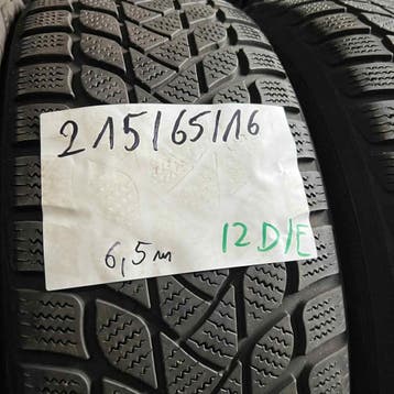 2 x Landsail 215-65-16 Winterbanden 6,5mm, 16 inch, Band(en), Personenwagen, Gebruikt