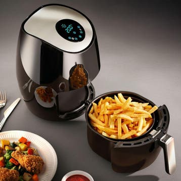 Airfryer Mitch 3,6 l - zwart, Witgoed en Apparatuur, Frituurpannen, Verzenden, Nieuw