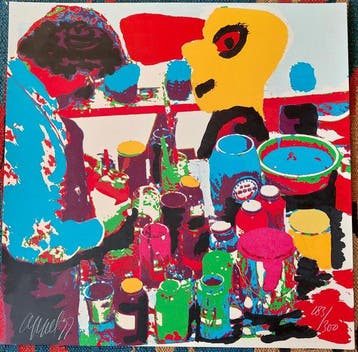 Karel Appel (1921-2006) - Het gele hoofd