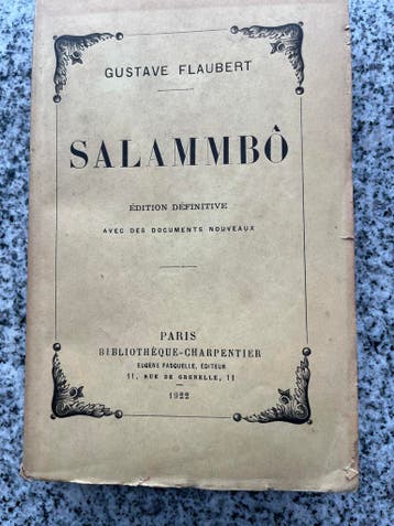 Salammbô, Boeken, Kunst en Cultuur | Dans en Theater, Gelezen, Verzenden, Gustave Flaubert, Overige onderwerpen