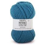 DROPS Merino Extra Fine Uni Colour - 28 de noordzee - Wol, Ophalen of Verzenden, Nieuw