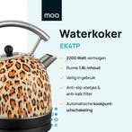 2dekans | MOA Waterkoker Retro - 1.8L - RVS - BPA vrij -, Witgoed en Apparatuur, Koffiezetapparaten, Ophalen of Verzenden, Zo goed als nieuw