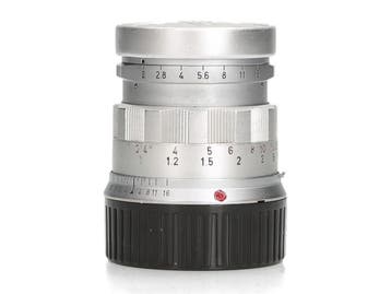 Leica 50mm f/2 Summicron Rigid V2 (11818) - 1 jaar garantie, Ophalen of Verzenden, Zo goed als nieuw, Leica