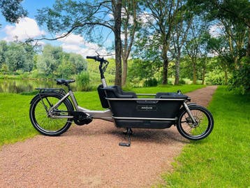 Raaks Vido elektrische bakfiets tweewieler epoxy bak - NIEUW, Nieuw, Huif