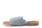 Lazamani Slippers in maat 41 Blauw, Slippers, Lazamani, Zo goed als nieuw, Verzenden