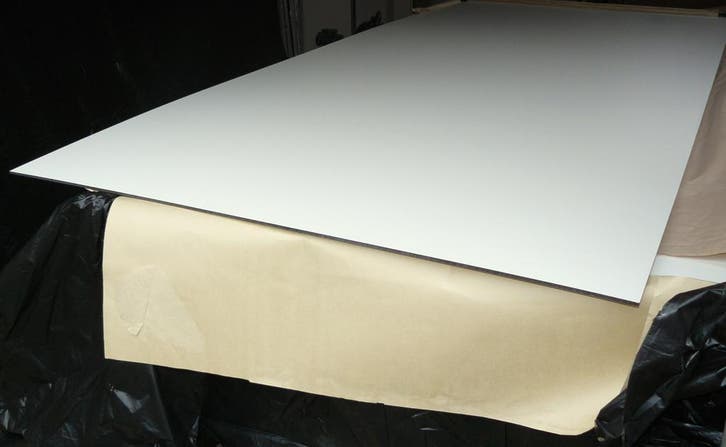 HPL Ki-Kern WIT  benadert RAL 9016  Dongen NB, Doe-het-zelf en Verbouw, Platen en Panelen, Nieuw, Minder dan 20 mm, HPL, Ophalen