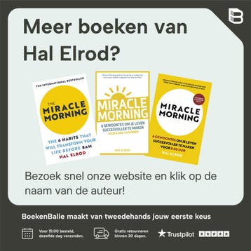 Miracle morning - Hal Elrod 9789021572291, Verzenden, Gelezen, Hal Elrod