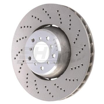 SHW 06-10 BMW M5 5.0L Right Front Cross-Drilled Lightweight, Ophalen of Verzenden, Nieuw