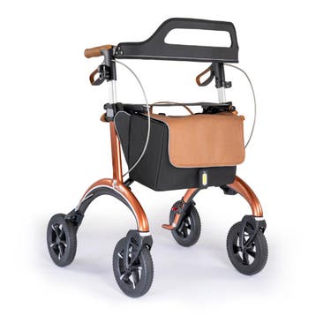 Saljol Carbon Rollator CR62 - Copper Red M, Ophalen of Verzenden, Nieuw
