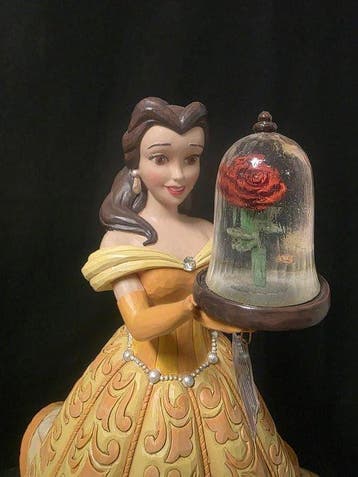 Beauty and the Beast - 1 Figurine - Belle A Rare Rose Beauty, Nieuw