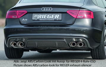 Rieger diffuser | A5 (B8/B81): 10.11- (vanaf Facelift) - Spo, Verzenden, Nieuw, Audi