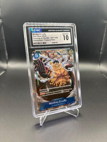Bandai - 1 Graded card - One Piece - Monkey D. Luffy, Nieuw