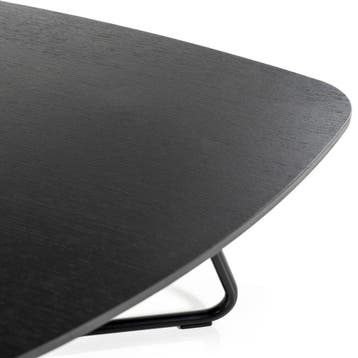 Carré bijzettafel, zwart, Overige plaatsen, Ophalen of Verzenden, Nieuw in verpakking, Tafel