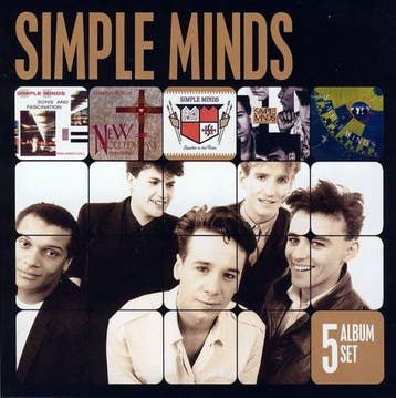 Simple Minds – 5 Album Set 5099997299424 (5-CD-Cardbox), Ophalen of Verzenden, Nieuw in verpakking