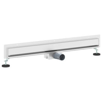 Doucheafvoer RVS 80cm | Retourdeal 46% Korting, Ophalen of Verzenden, Zo goed als nieuw, Rvs, Douche