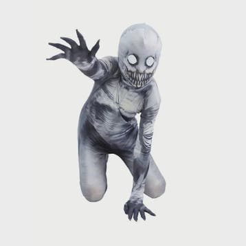 Kinder Halloween Kostuum Grim Reaper Skelet met Print - Horr, Verzenden
