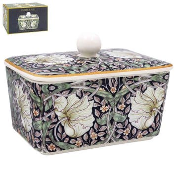 Botervloot keramiek met leuke print - Servies, Keramiek, Nieuw, Ophalen of Verzenden, Overige stijlen