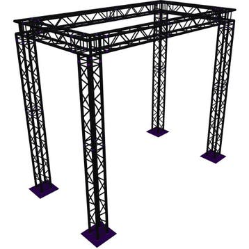 Altura FA34-CAR-4.5x2.5x4-BK carré vierkant-truss 4.5 x 2.5, Verzenden, Nieuw