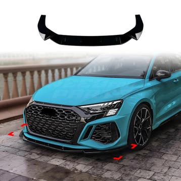 Front Splitter Voor Audi RS3 8Y (Sedan & Sportback), Ophalen of Verzenden, Nieuw