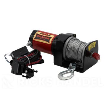 Elektrische lier Dragon Winch DWM 2000 ST - 12V - 907KG, Ophalen of Verzenden, Nieuw